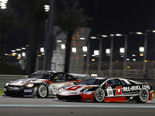 JR Motorsports Nissan GT-R & All-Inkl.com Lamborghini Murcielago 670 R-SV Wallpaper