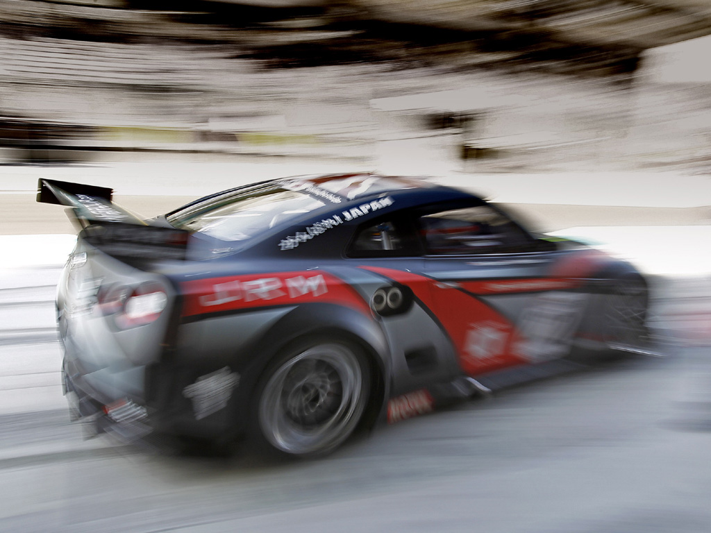 JR Motorsports Nissan GT-R Desktop Wallpaper