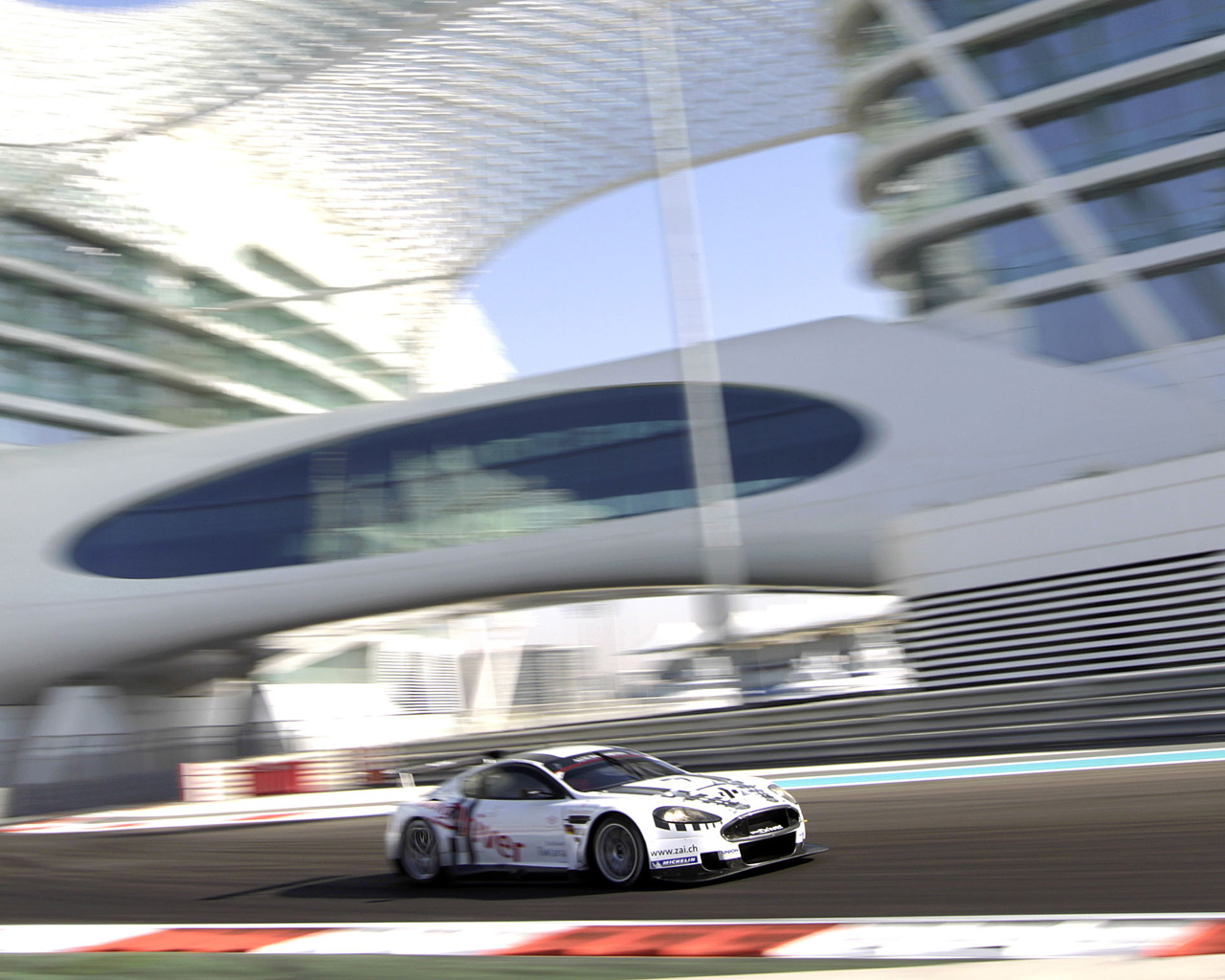 Young Driver AMR Aston Martin DB9 Desktop Wallpaper