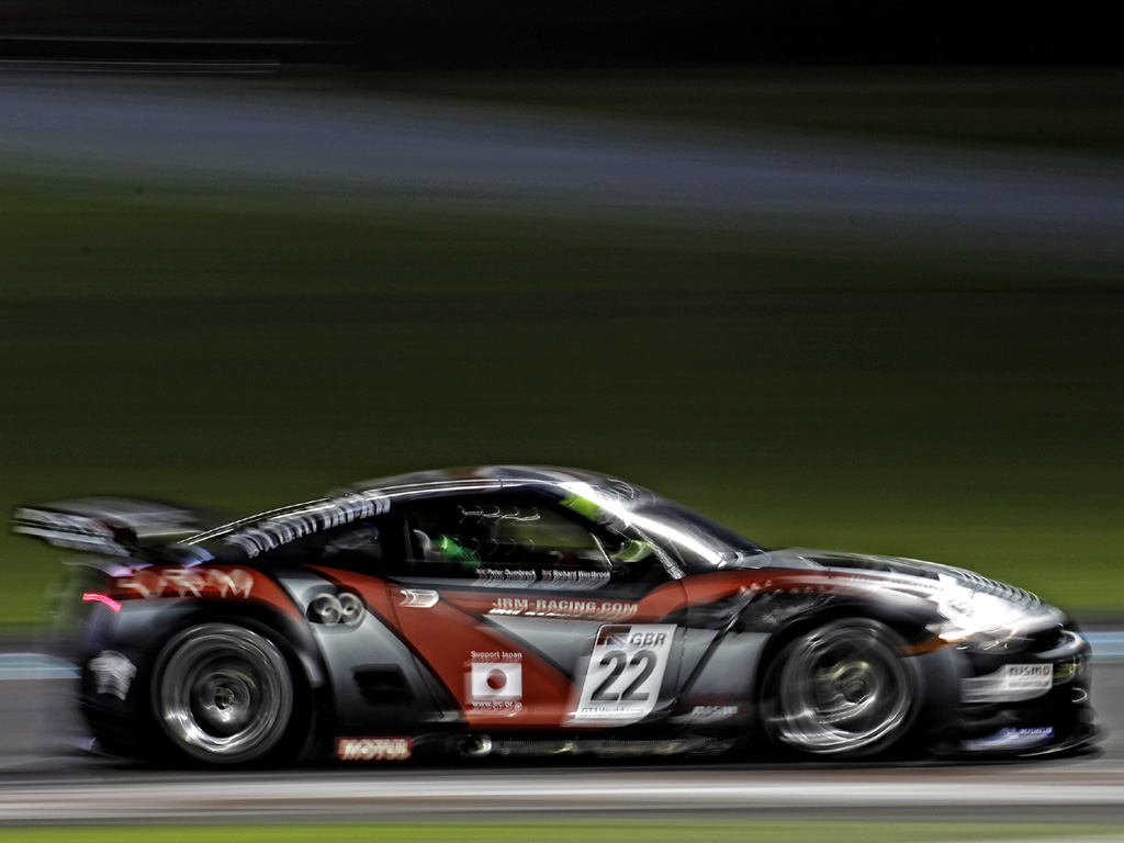 JR Motorsports Nissan GT-R Desktop Wallpaper