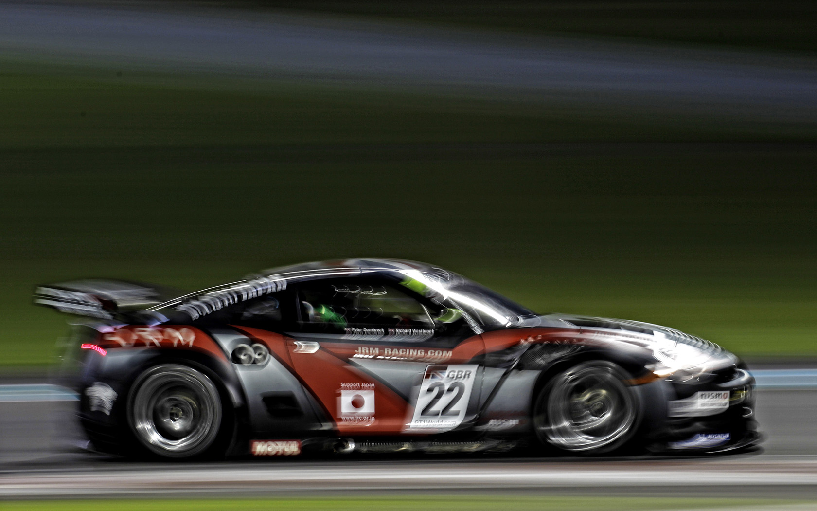 JR Motorsports Nissan GT-R Desktop Wallpaper