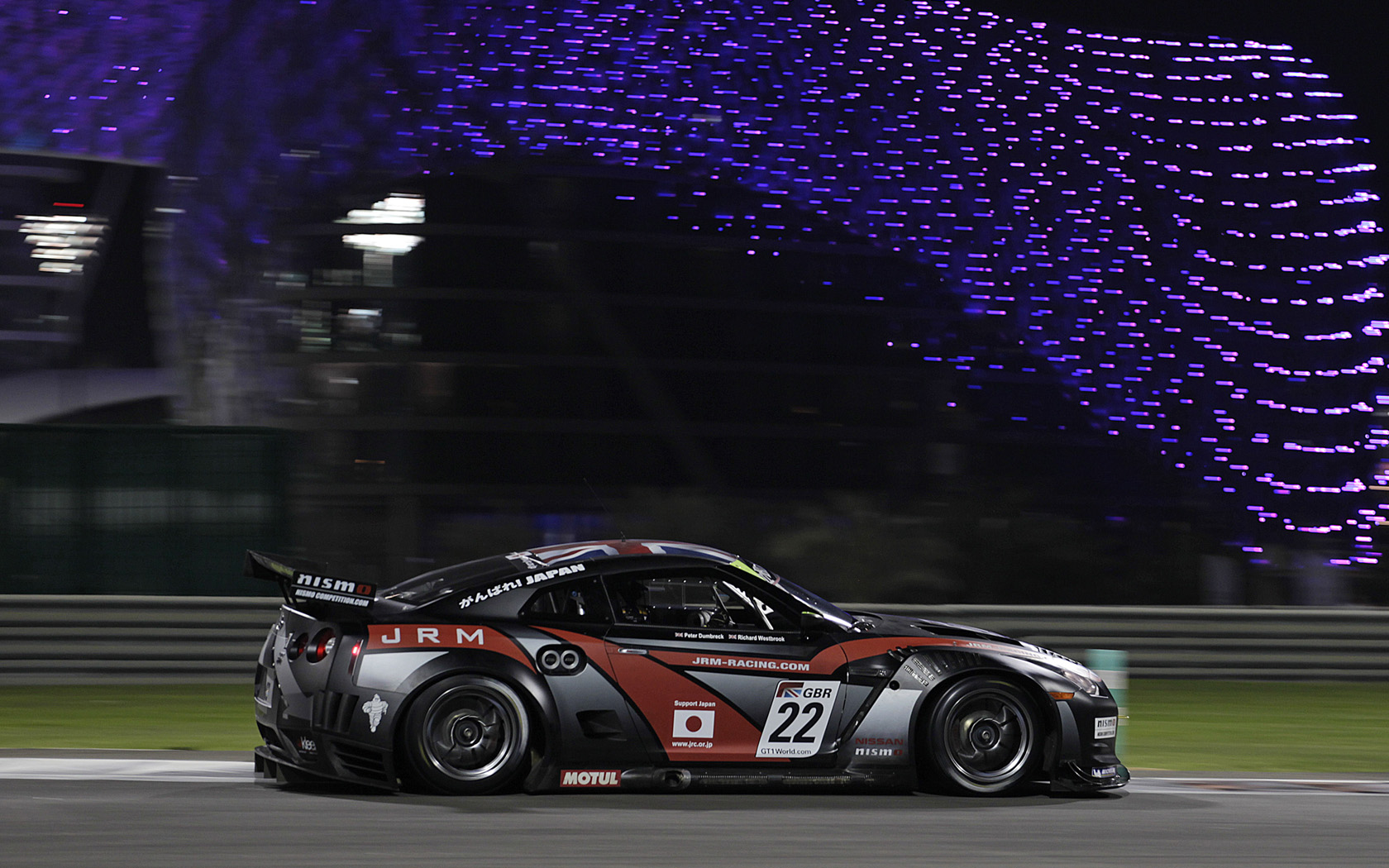 JR Motorsports Nissan GT-R Desktop Wallpaper