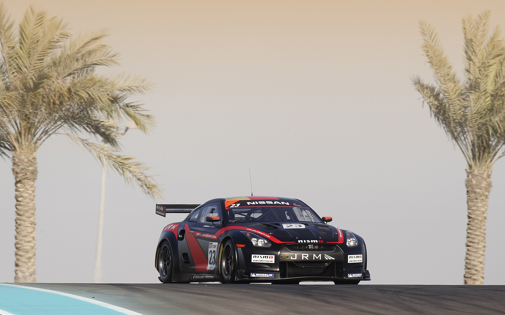 JR Motorsports Nissan GT-R Desktop Wallpaper