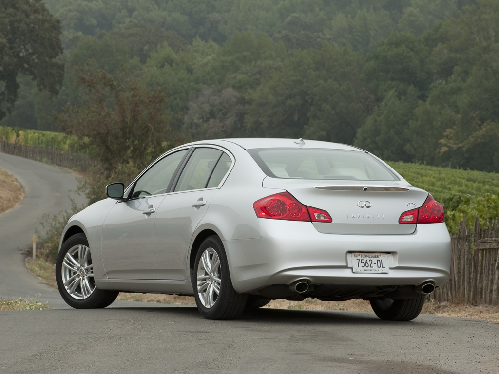 2011 Infiniti G25 Sedan Desktop Wallpaper