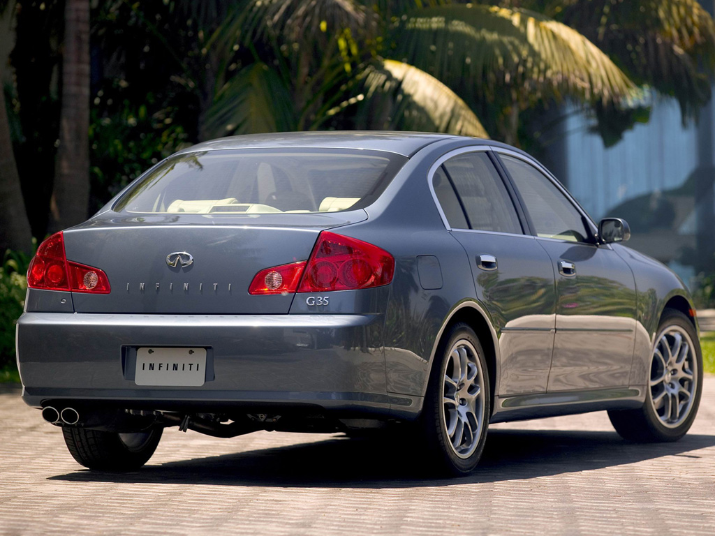 2005 - 2006 Infiniti G35 Sedan Desktop Wallpaper