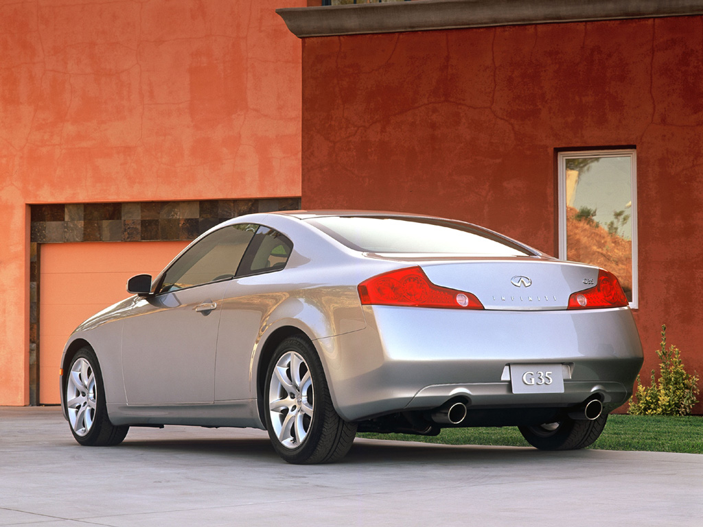 2003 - 2004 Infiniti G35 Coupe Desktop Wallpaper