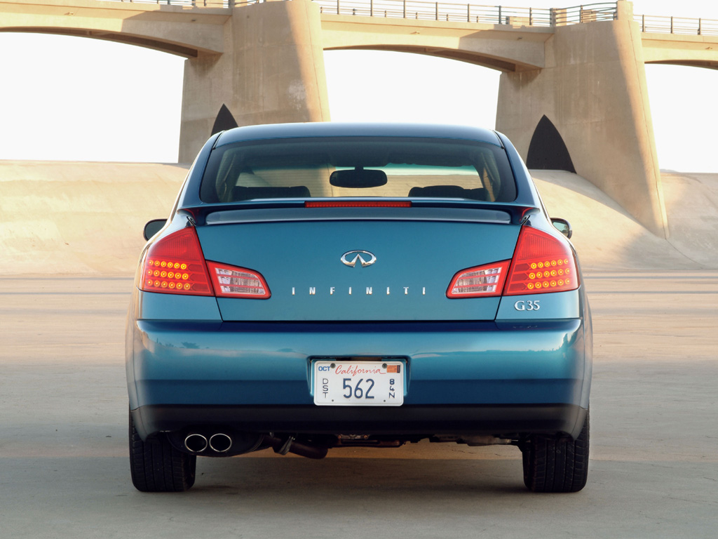 2003 - 2004 Infiniti G35 Sedan Desktop Wallpaper