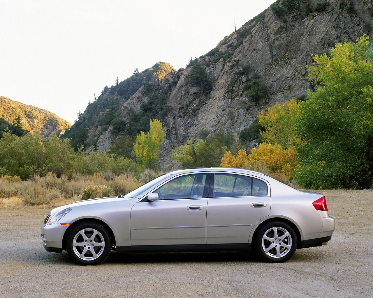 2003 - 2004 Infiniti G35 Sedan Desktop Wallpaper