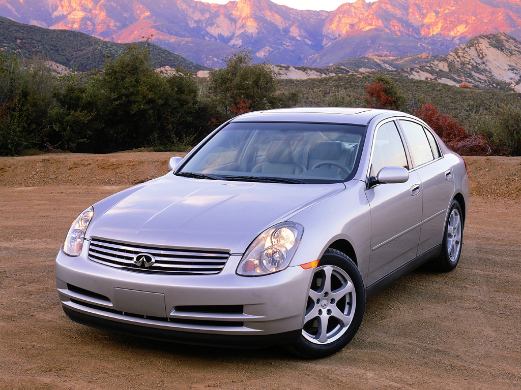 2003 - 2004 Infiniti G35 Sedan Desktop Wallpaper