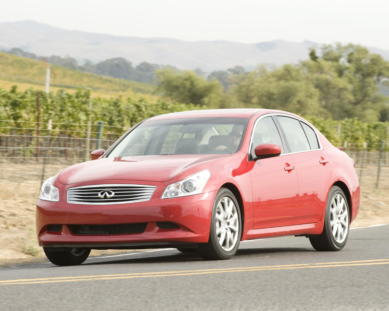 2009 - 2011 Infiniti G37S Sedan Desktop Wallpaper