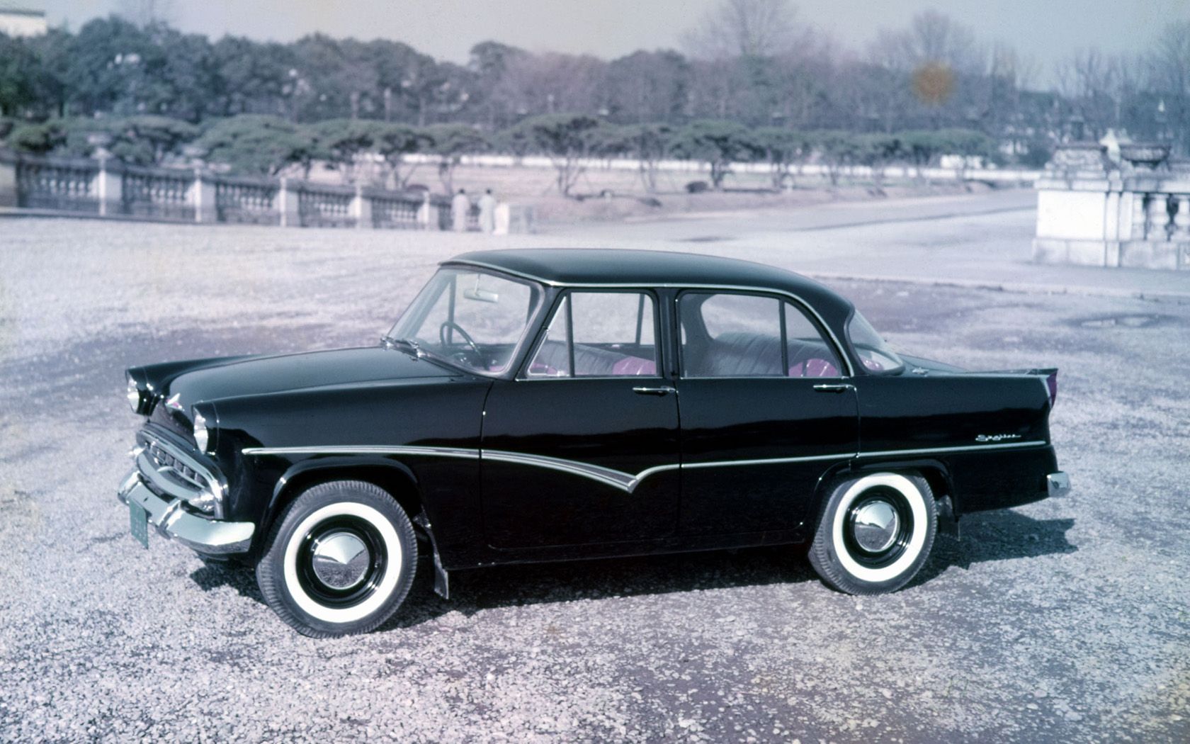 1957 ALSI-S1 Nissan Skyline 1500 Desktop Wallpaper