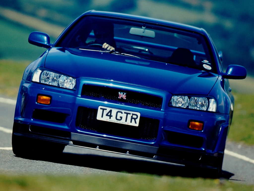 R34 Nissan Skyline GTR Desktop Wallpaper