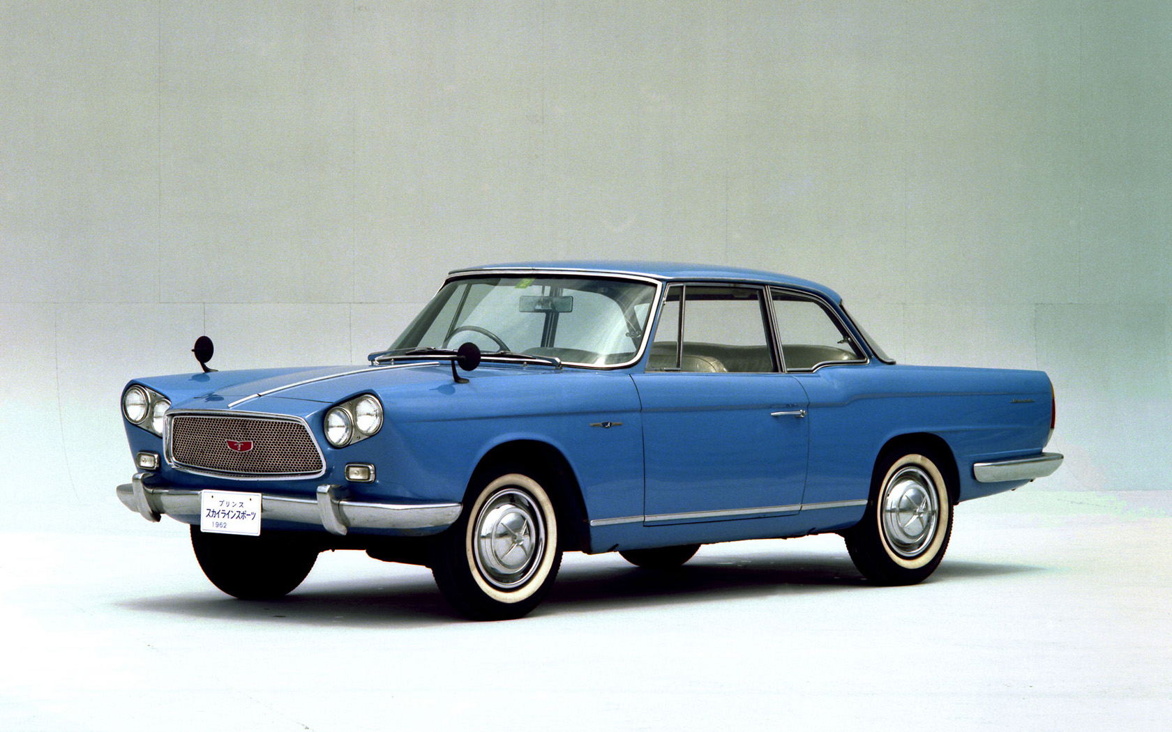 1962 BLRA-3 Nissan Skyline Sport Coupe Desktop Wallpaper