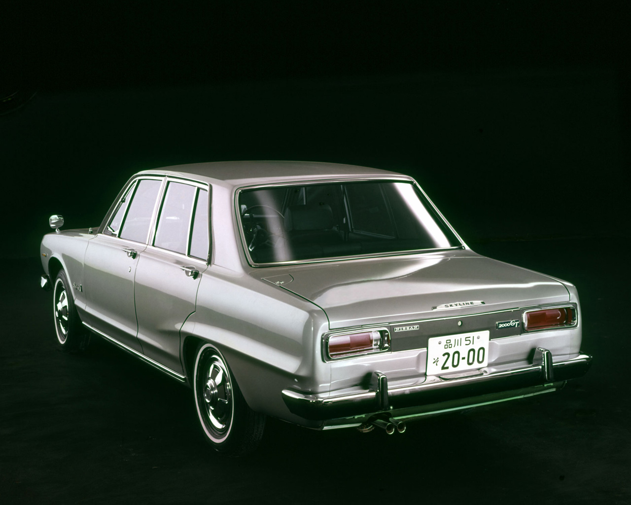 1968 C10 Nissan Skyline 2000 GT Desktop Wallpaper
