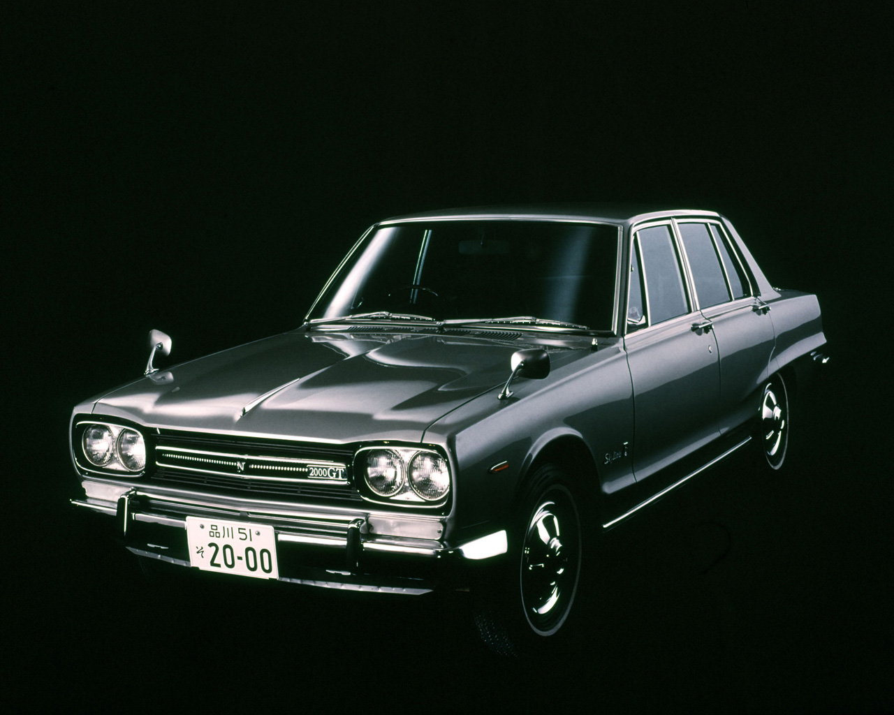 1968 C10 Nissan Skyline 2000 GT Desktop Wallpaper