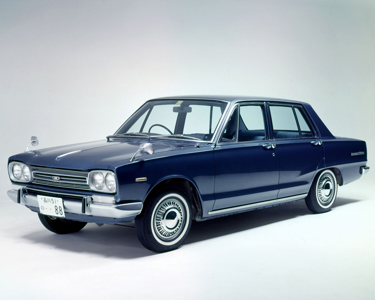 1968 C10 Nissan Skyline 1500 Deluxe Desktop Wallpaper