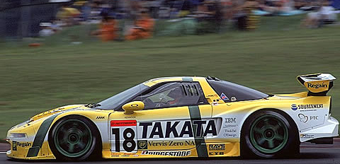 2001 Honda NSX Takata | Nsx, Sports car, Motorsport